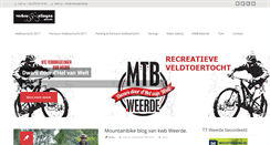 Desktop Screenshot of mtbweerde.be